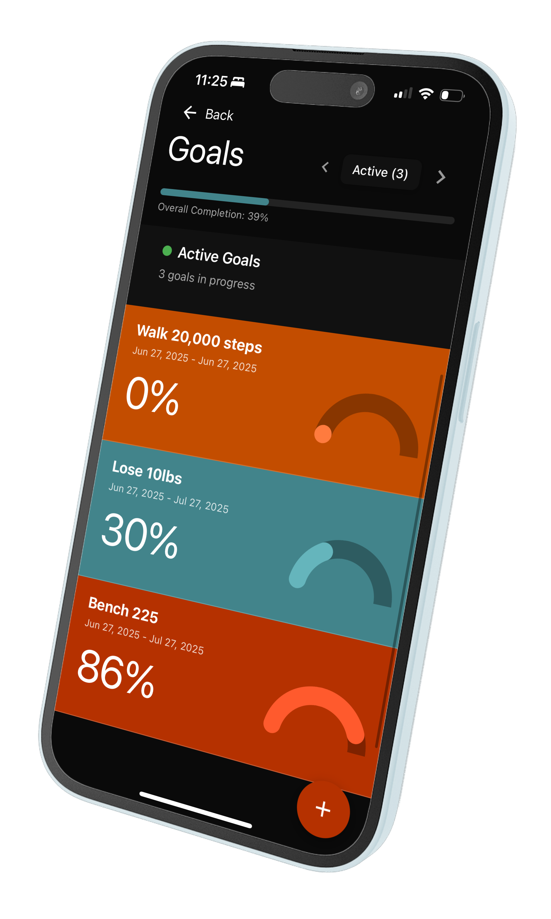 Set Goals and Progress